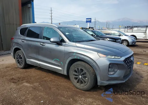 2019 Hyundai Santa Fe Se z USA, uszkodzony, nr VIN 5NMS2CADXKH011418